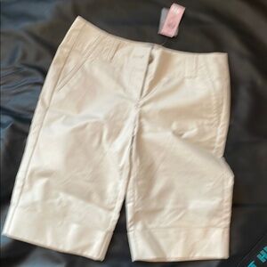 Classic Cream Shorts